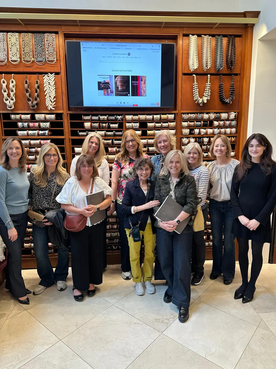 Samuel & Sons showroom tour, NYC
